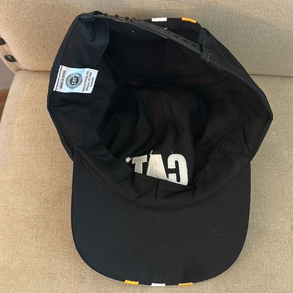 Cat Caterpillar Striped SnapBack Adjustable Baseball Hat Cap Black One Size - Picture 4 of 10
